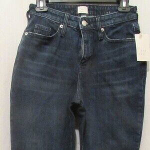 WOMEN'S JEANS SIZE 2/26R A NEW DAY NEW BLUE DARK WASH